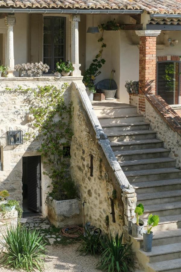 Hotel La Fontasse Lussan  Exterior foto