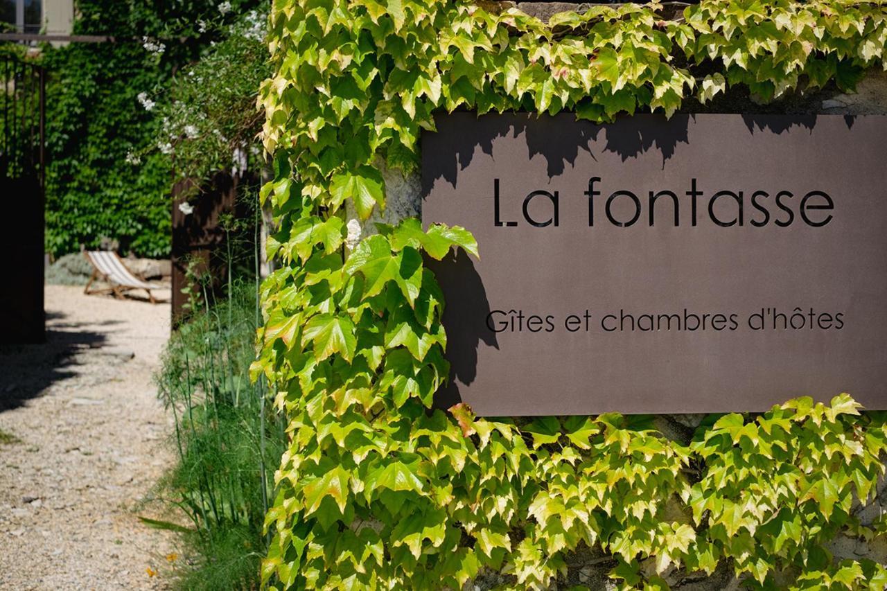 Hotel La Fontasse Lussan  Exterior foto